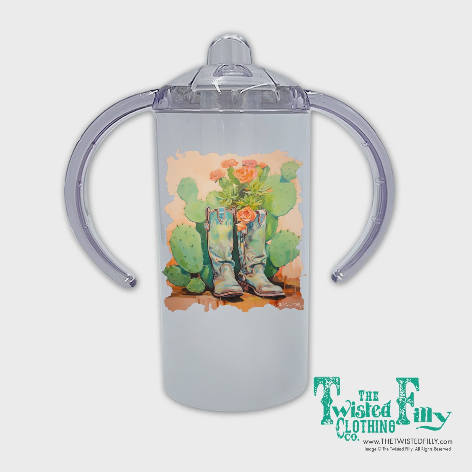 The Garden Boots Toddler Sippy with Straw & Lid