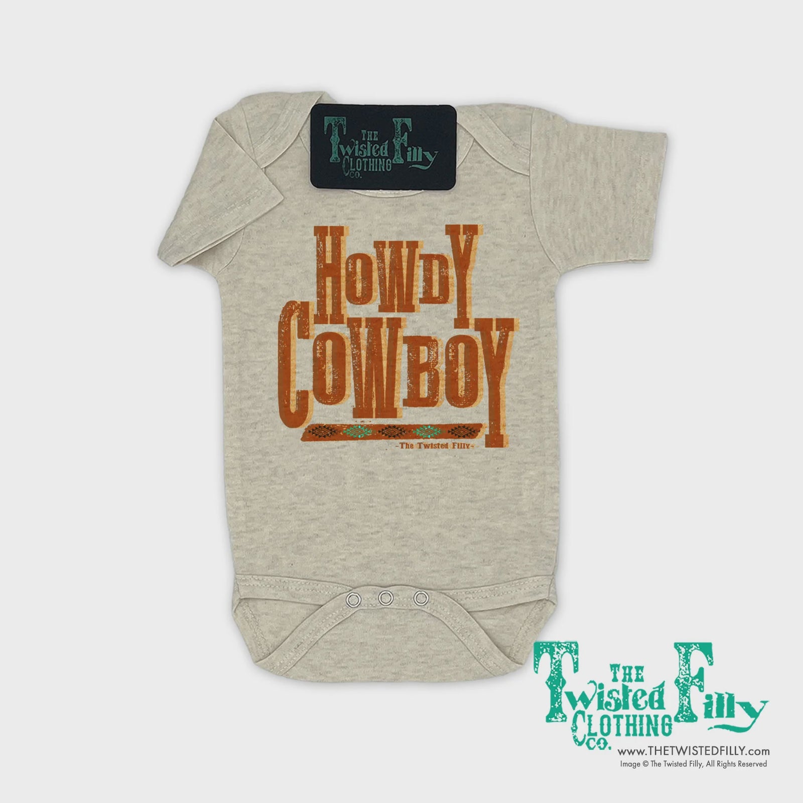 Howdy Cowboy - Infant One Piece