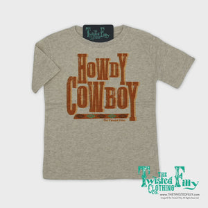 Toddler Howdy Cowboy Graphic Tee