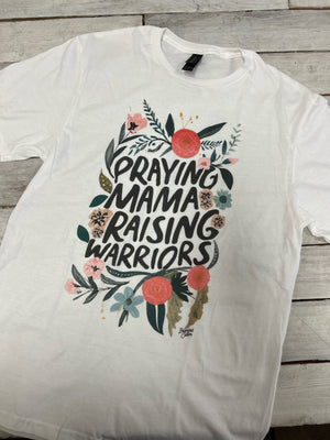 Praying Mama Raising Warriors Graphic Tee