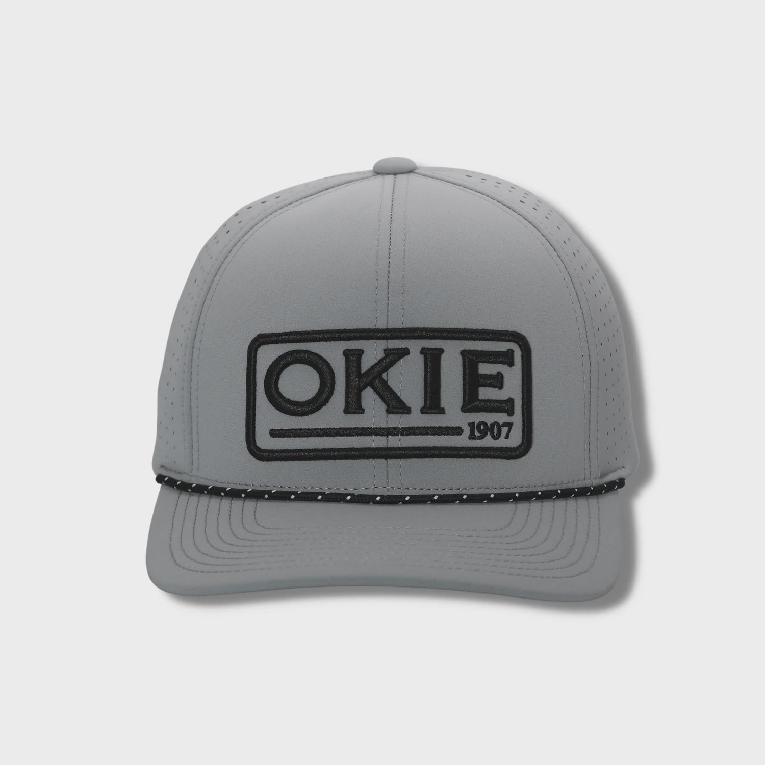 The Okie Brand Arbuckle Performance-Grey