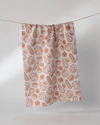 Harvest Sketch Kitchen Tea Towel