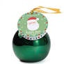 Jingle Santa Bubble Bath Green Ornament