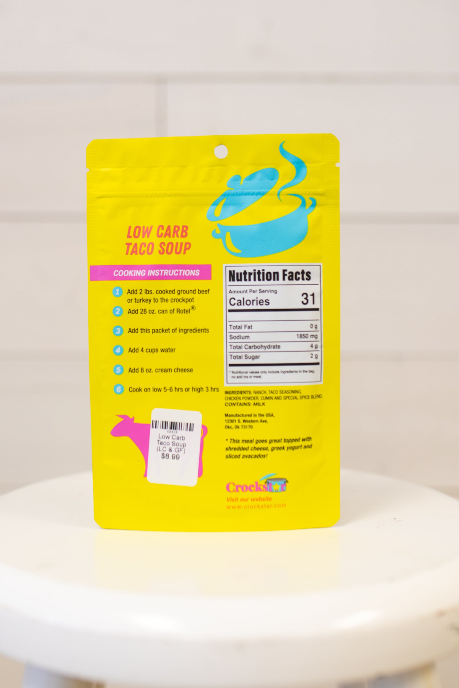 Low Carb Taco Soup (LC & GF)