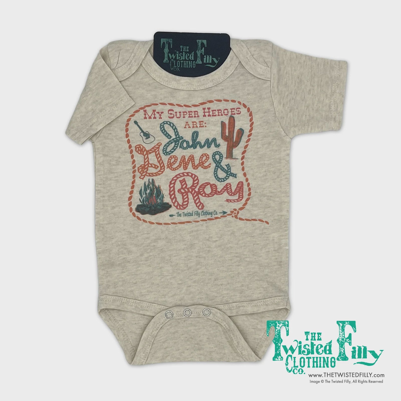 Infant My Super Heros are John Gene & Roy One Piece