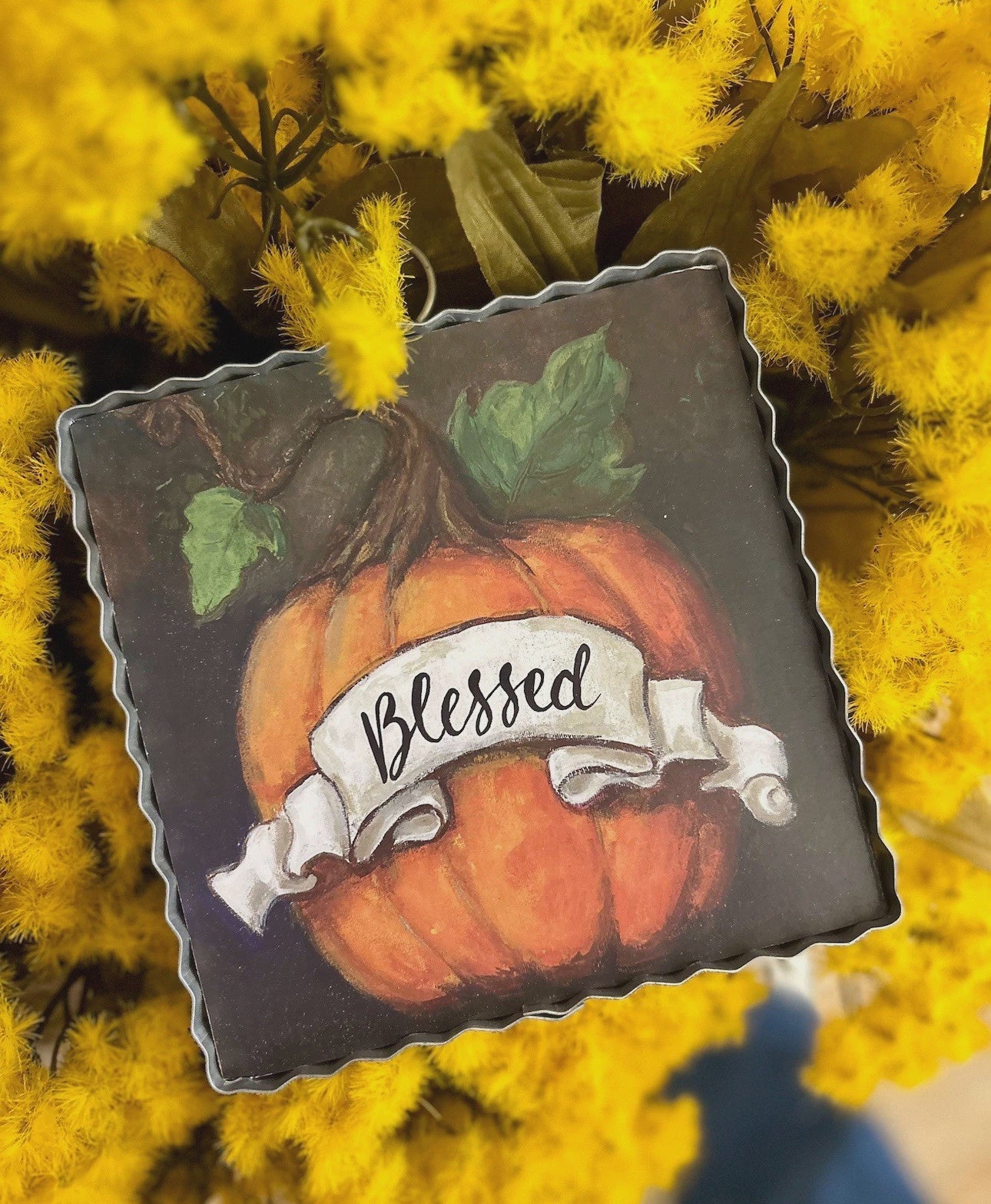 Mini Hamilton Blessed Pumpkin