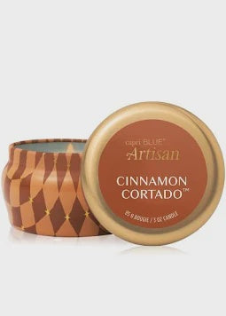 Cinnamon Cortado Artisan Winter Bazaar Mini Tin 3oz