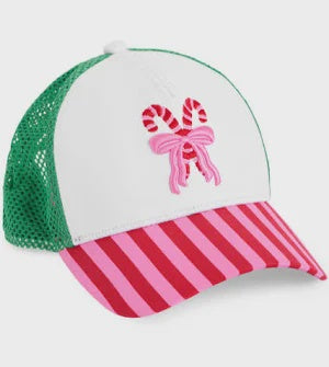 Candy Cane Trucker Hat