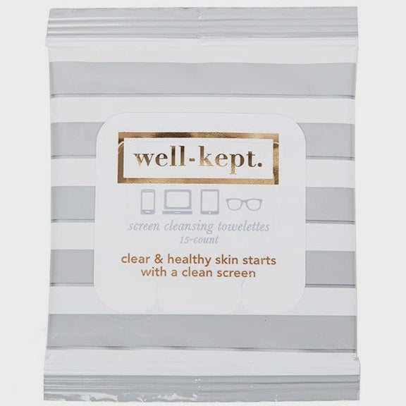 Hamptons Screen Cleansing Wipes 15ct