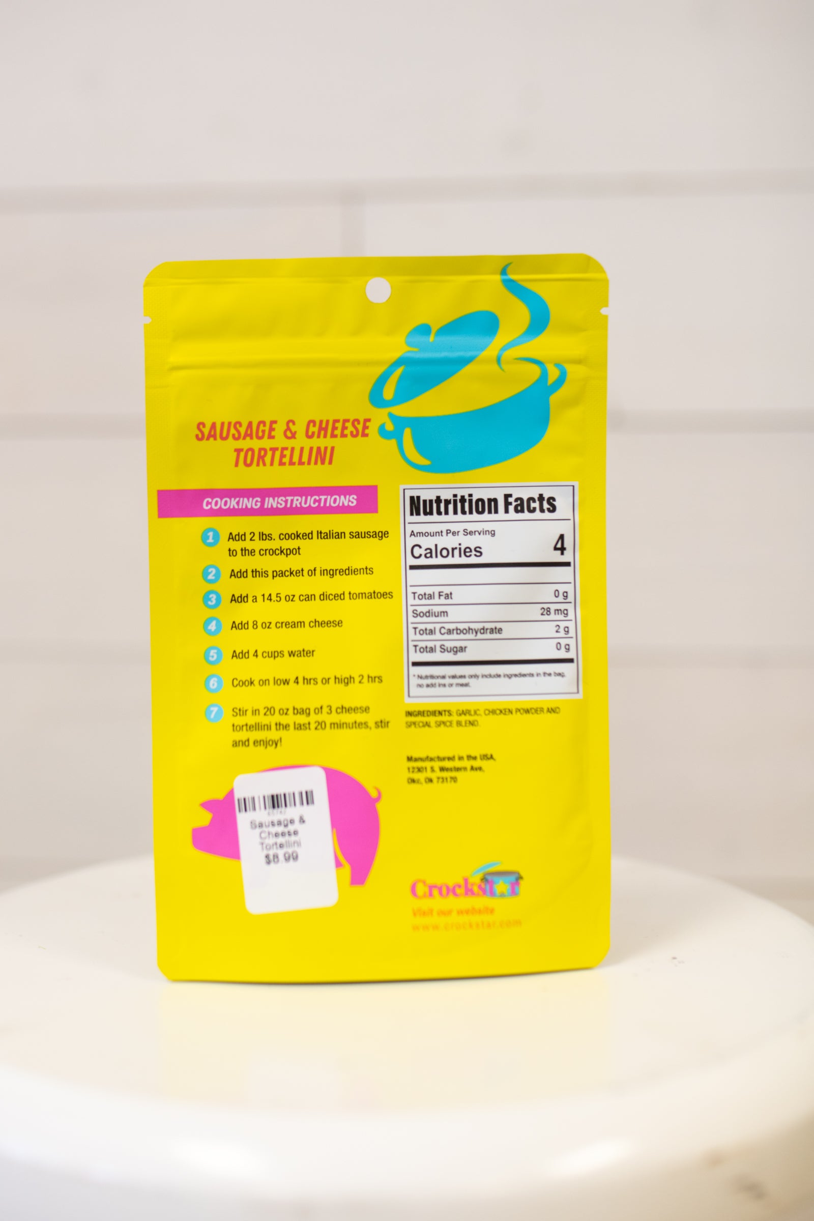 Sausage & Cheese Tortellini