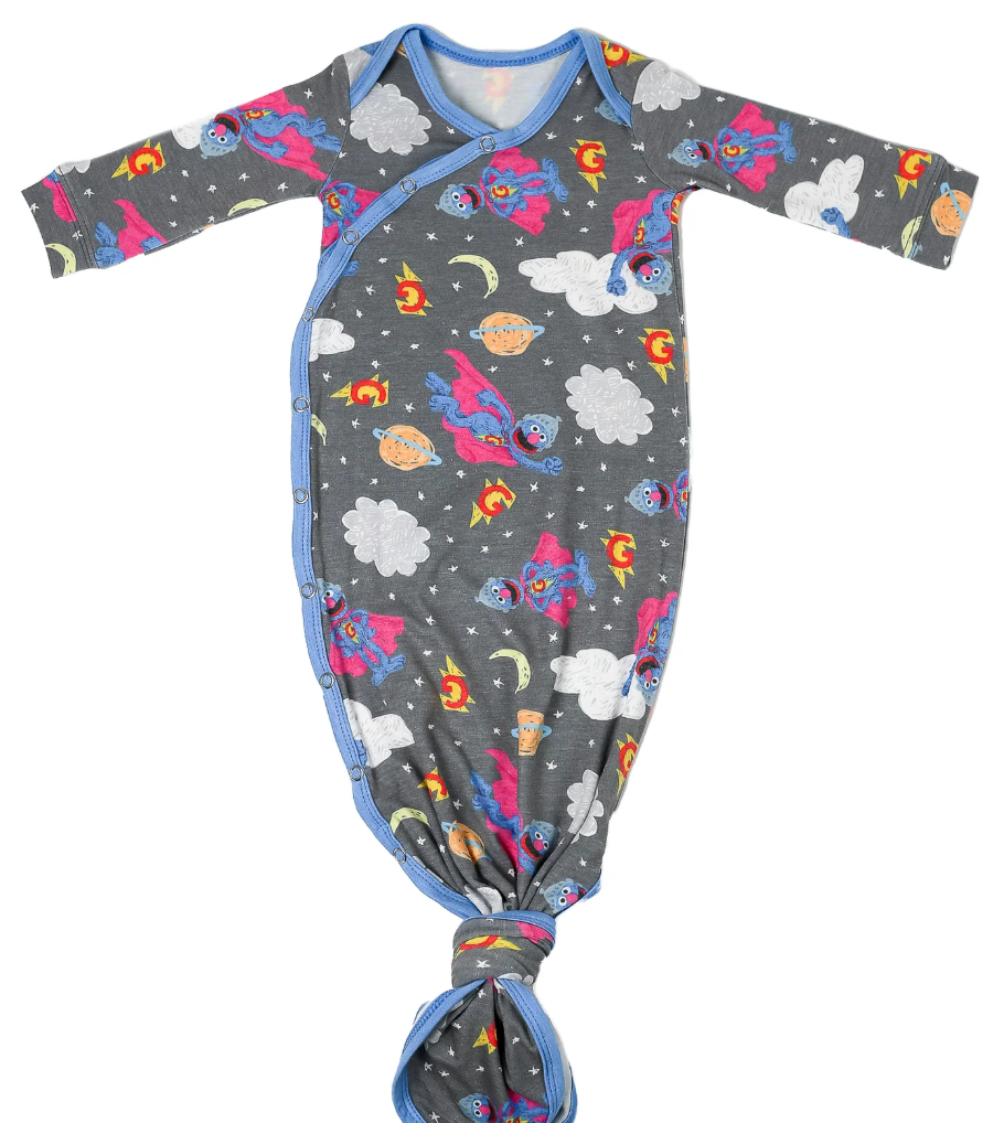 Super Grover Copper Pearl Knotted Gown