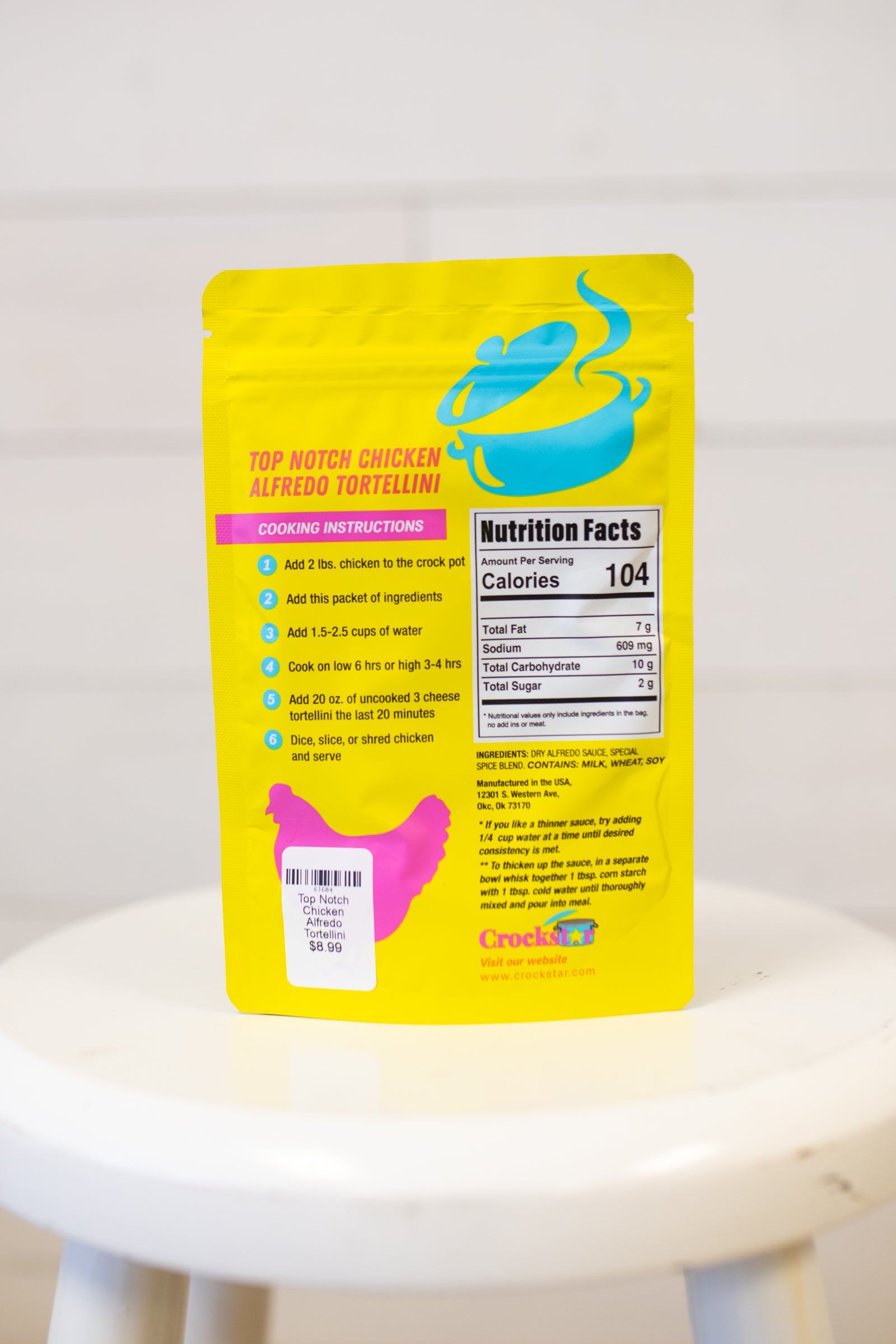 Top Notch Chicken Alfredo Tortellini