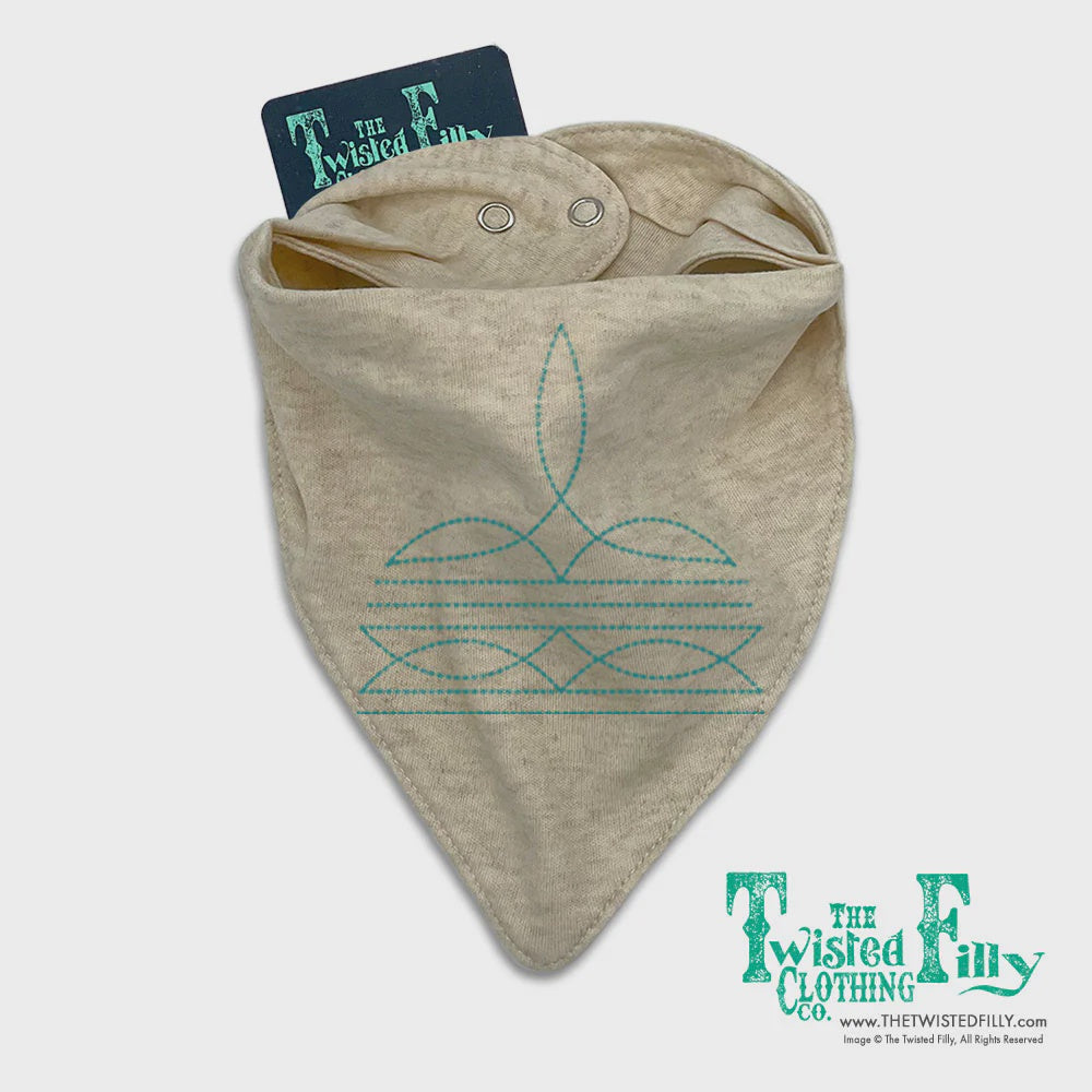 Boot Stitch - Bandana Bib
