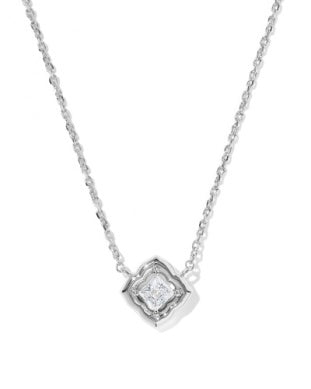 Mallory Crystal Rhod Necklace Kendra Scott