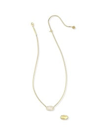 Elisa Riveted Pendant Ivory Necklace Kendra Scott