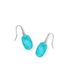Lee Rhod Turquoise Drop Earrings Kendra Scott