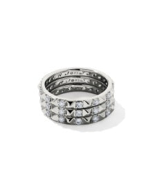 Fate Ring Set Of 3 Ring Set Silver