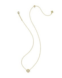 Mallory Crystal Gold Necklace Kendra Scott
