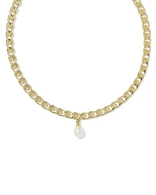 Oakland Gold Freshwater Pearl Necklace Kendra Scott