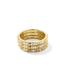 Fate Ring Set Of 3 Ring Set Gold