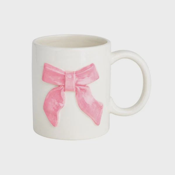 Big Pink Bow Mug