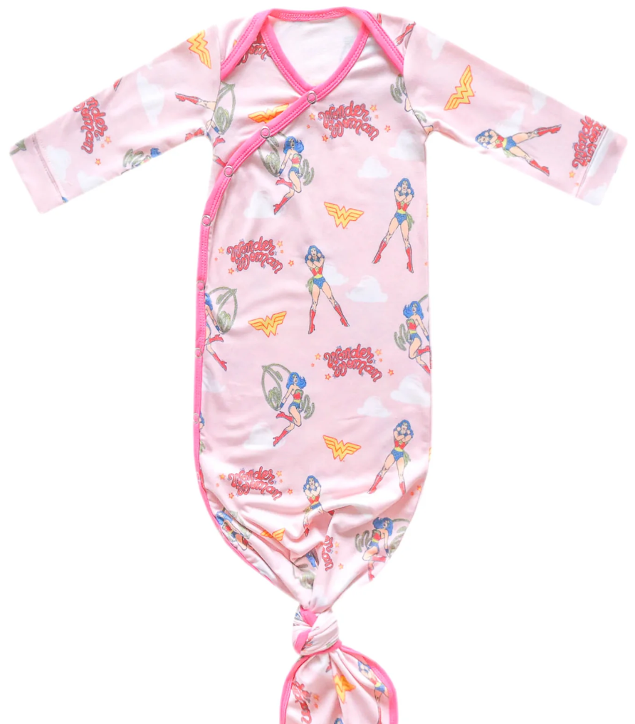 Wonder Woman Copper Pearl Knotted Gown