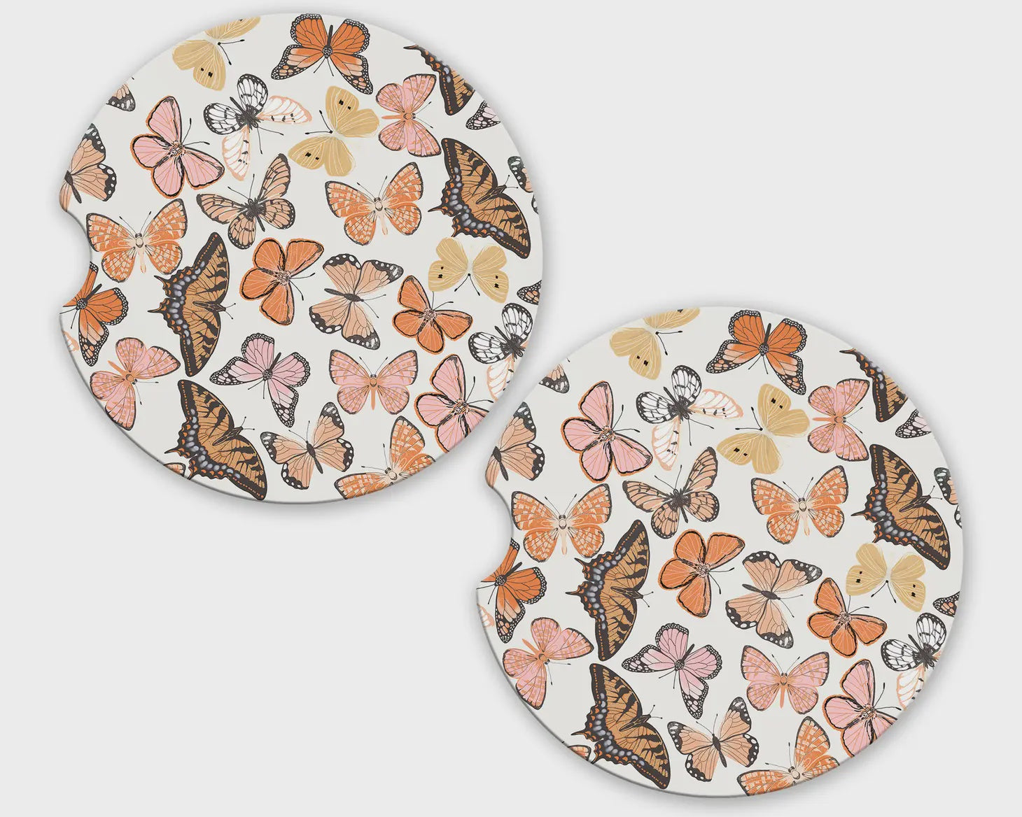 Butterfly Bloom Car Coaster