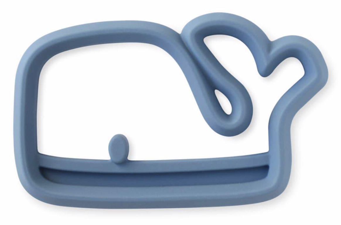 Chew Crew Silicone Baby Teether- Whale