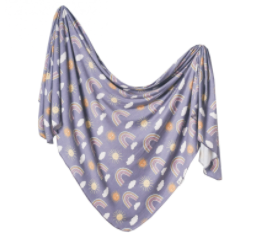 Hope Copper Pearl Swaddle Blanket