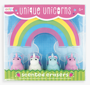 Unique Unicorns - Scented Erasers