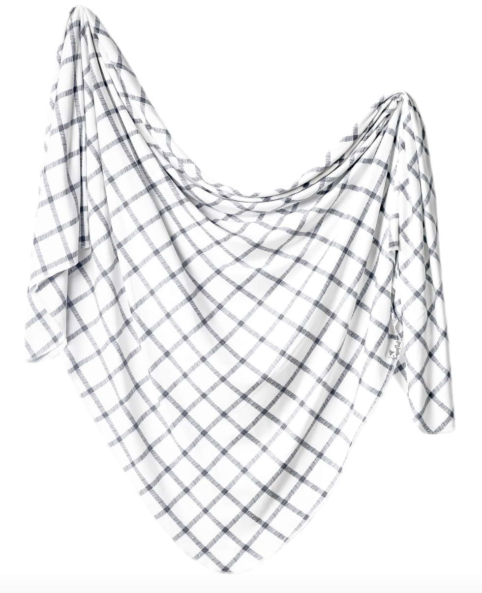 Ledger Copper Pearl Swaddle Blanket