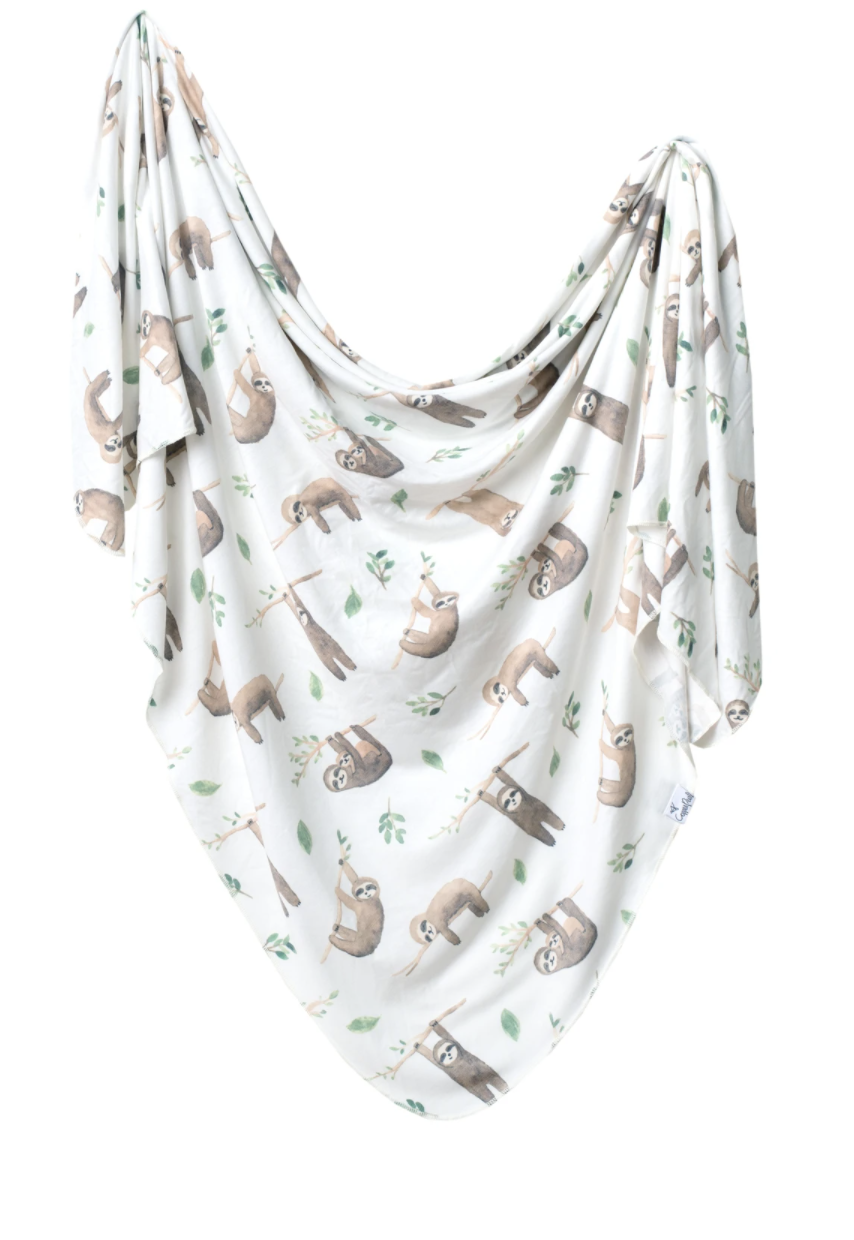 Noah Copper Pearl Swaddle Blanket