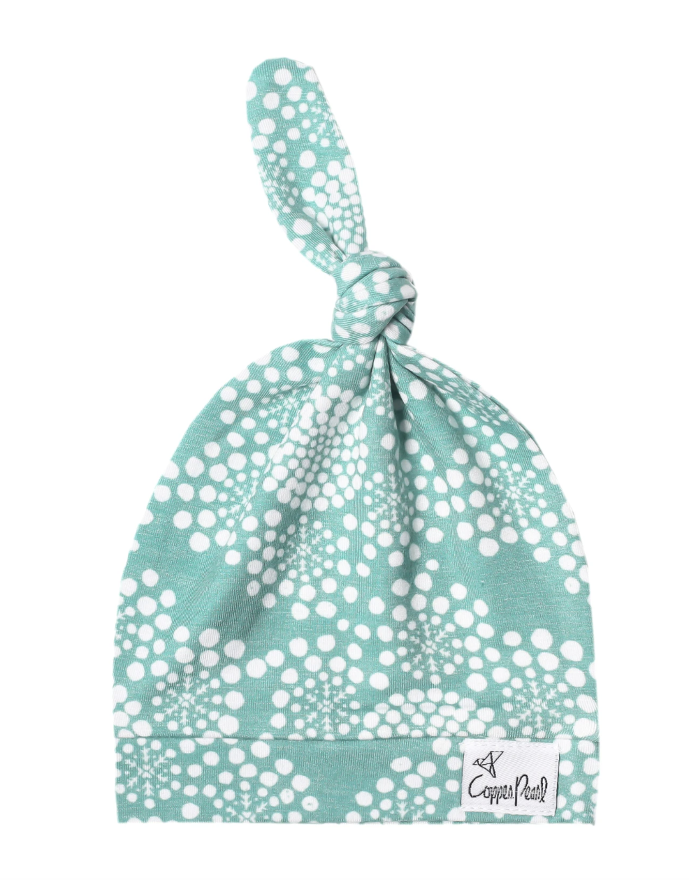 Jane Copper Pearl Top Knot Hat