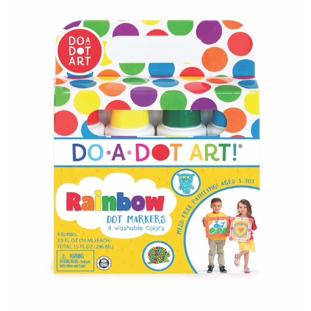 Do A Dot Art Rainbow Dot Markers - 4 Colors