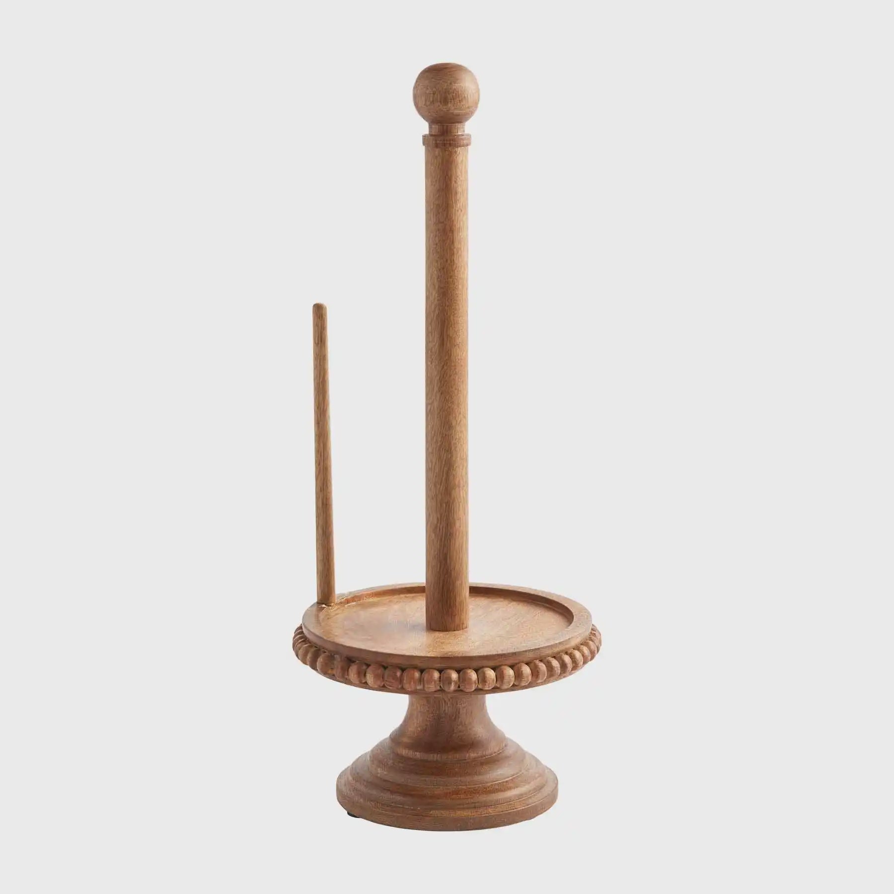 Copper & Wood Paper Towel Holder 