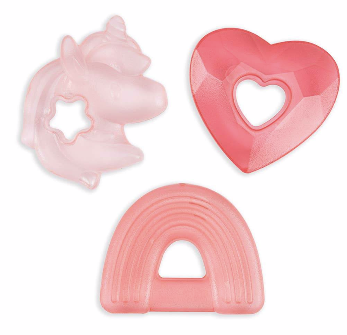 Cutie Coolers Unicorn Water Filled Teether (3pack)