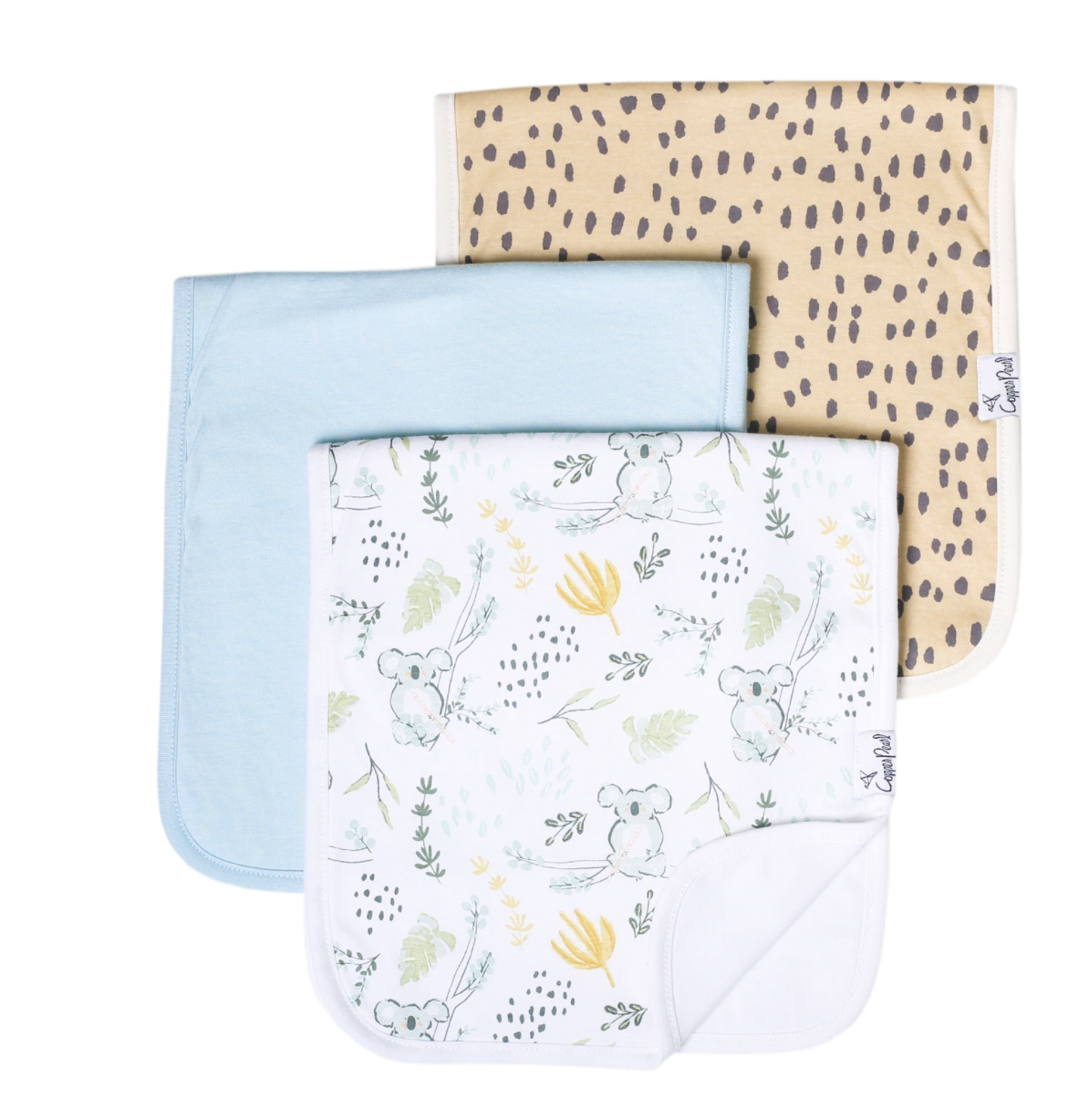 Aussie Copper Pearl Burp Cloth