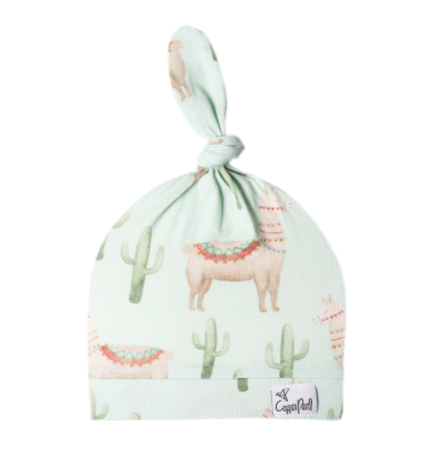 Cusco Copper Pearl Top Knot Hat