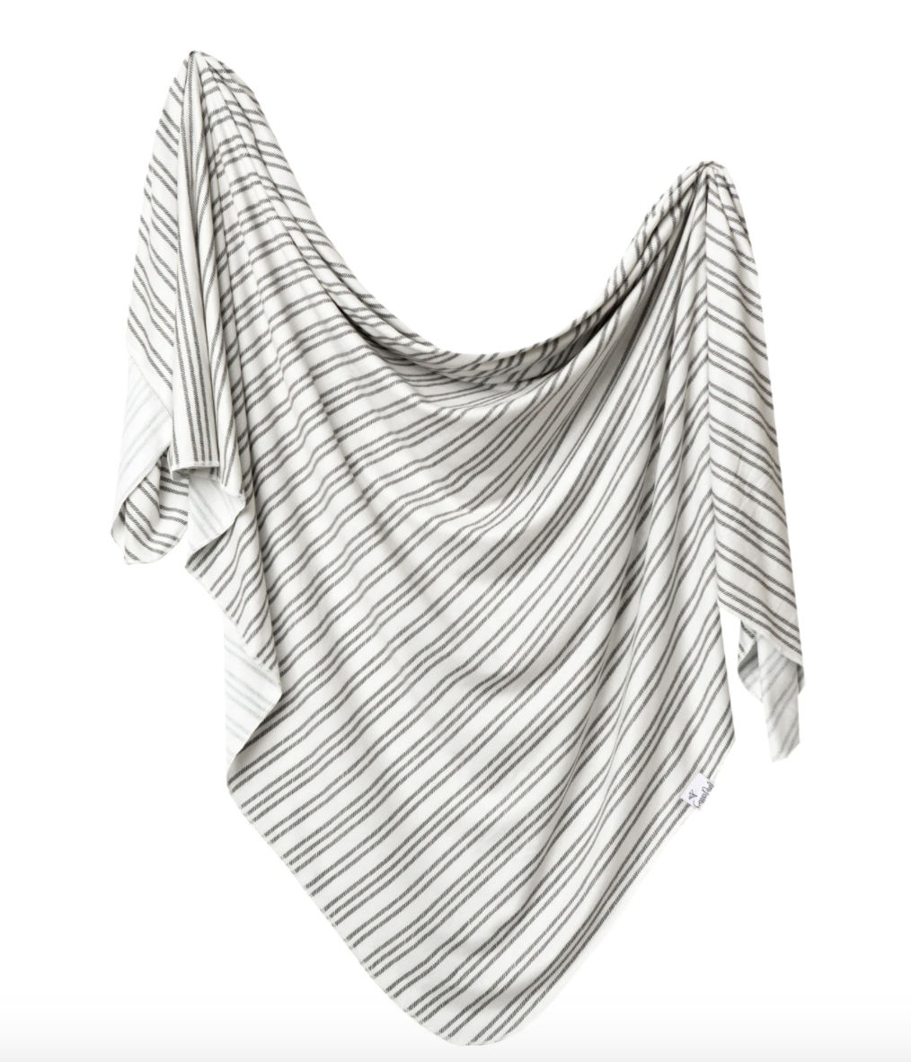 Midtown Copper Pearl Swaddle Blanket