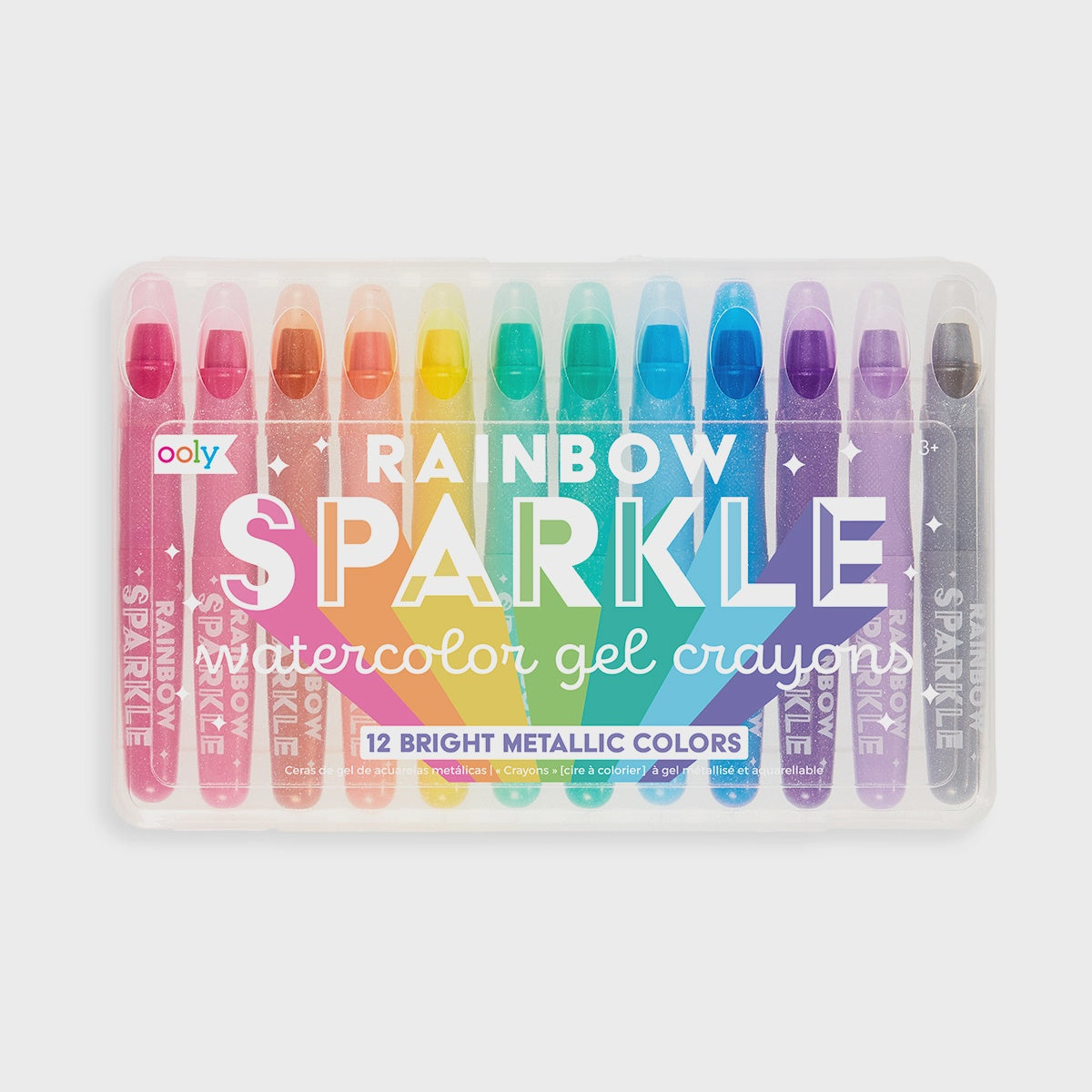 Rainbow Sparkle Watercolor Gel Crayon's