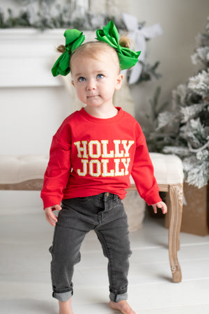 "Holly Jolly" Kid's Sweatshirt