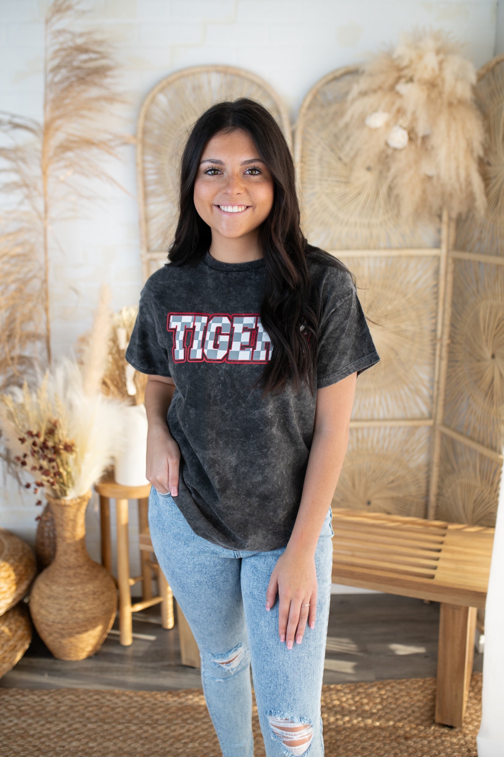 Tuttle Tigers Mineral Washed Tee