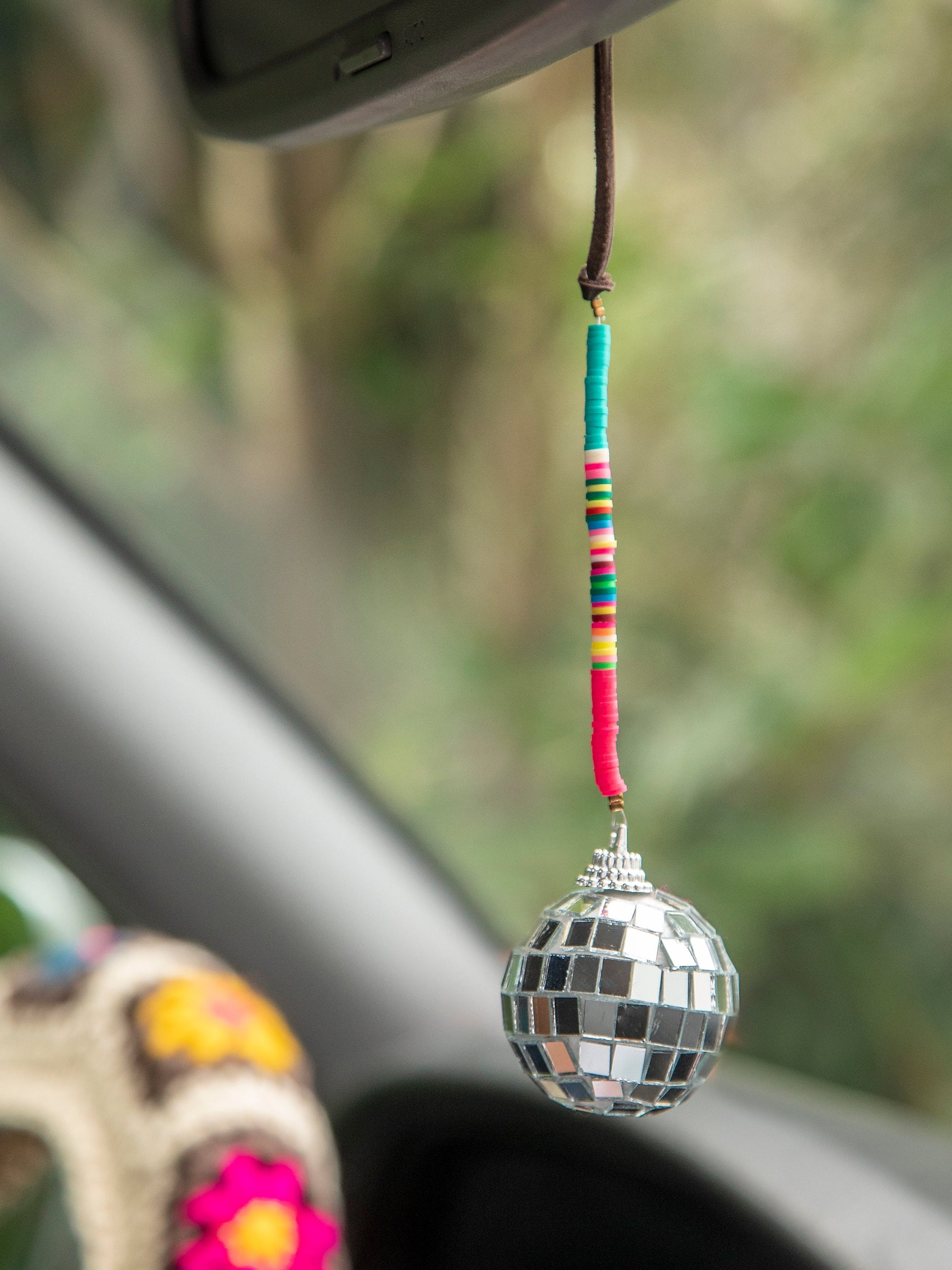 Car Charm "Disco Ball"
