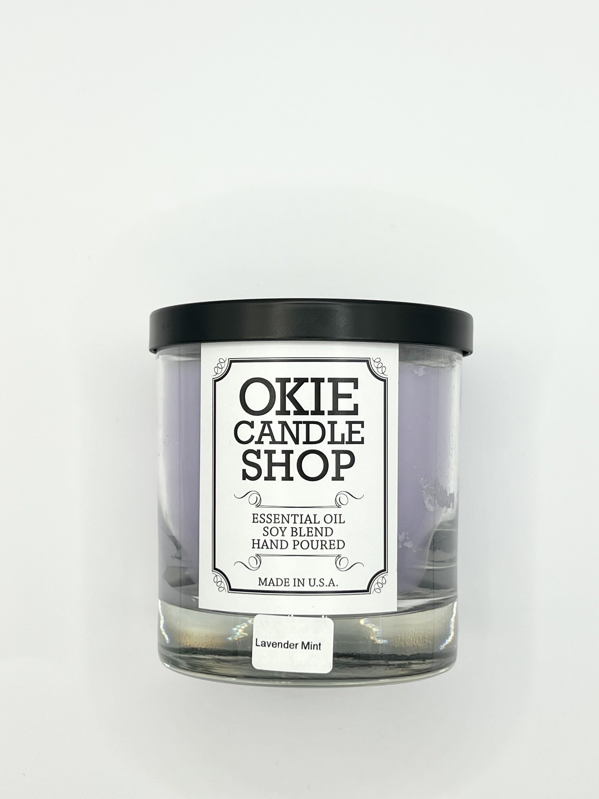 Okie Candle Lavender Mint -Small Tumbler Candle