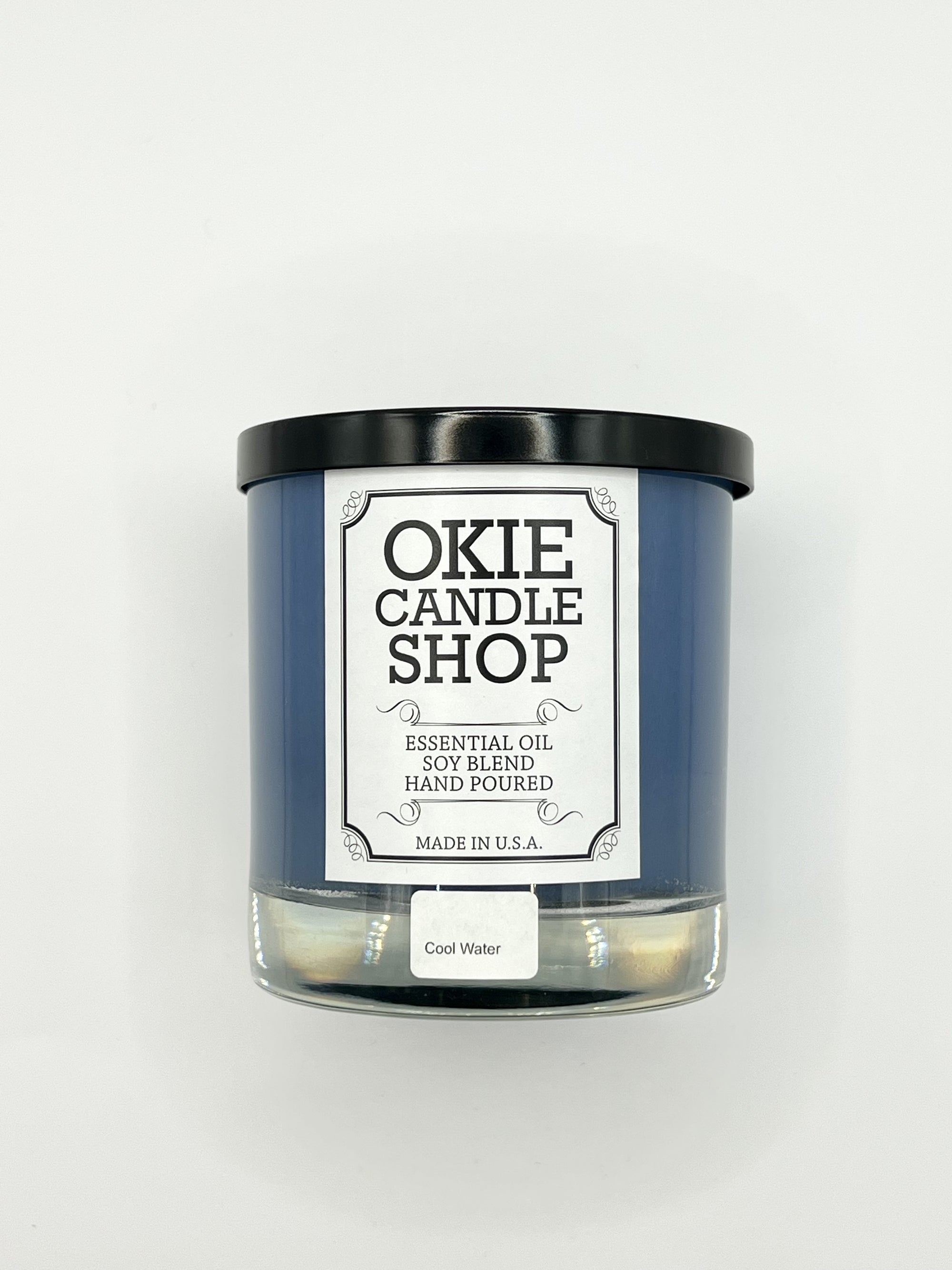 Okie Candle Cool Water -Small Tumbler Candle