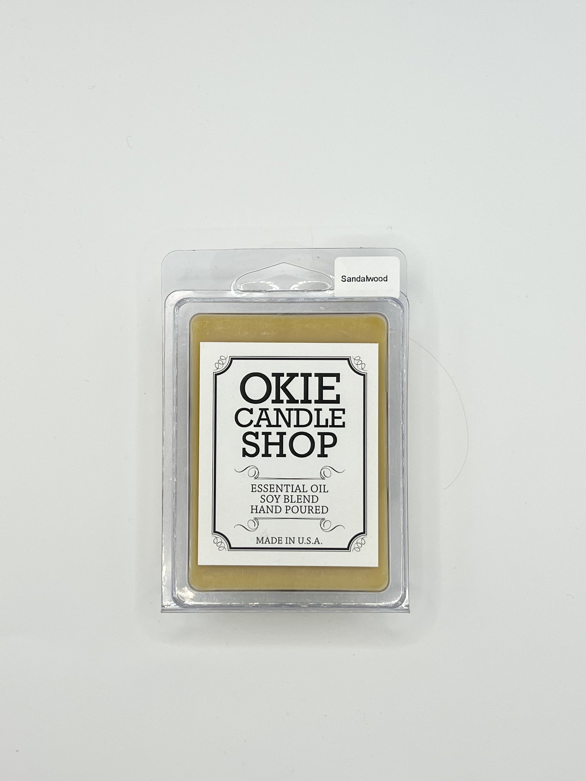 Okie Candle Sandlewood - Wax Melts