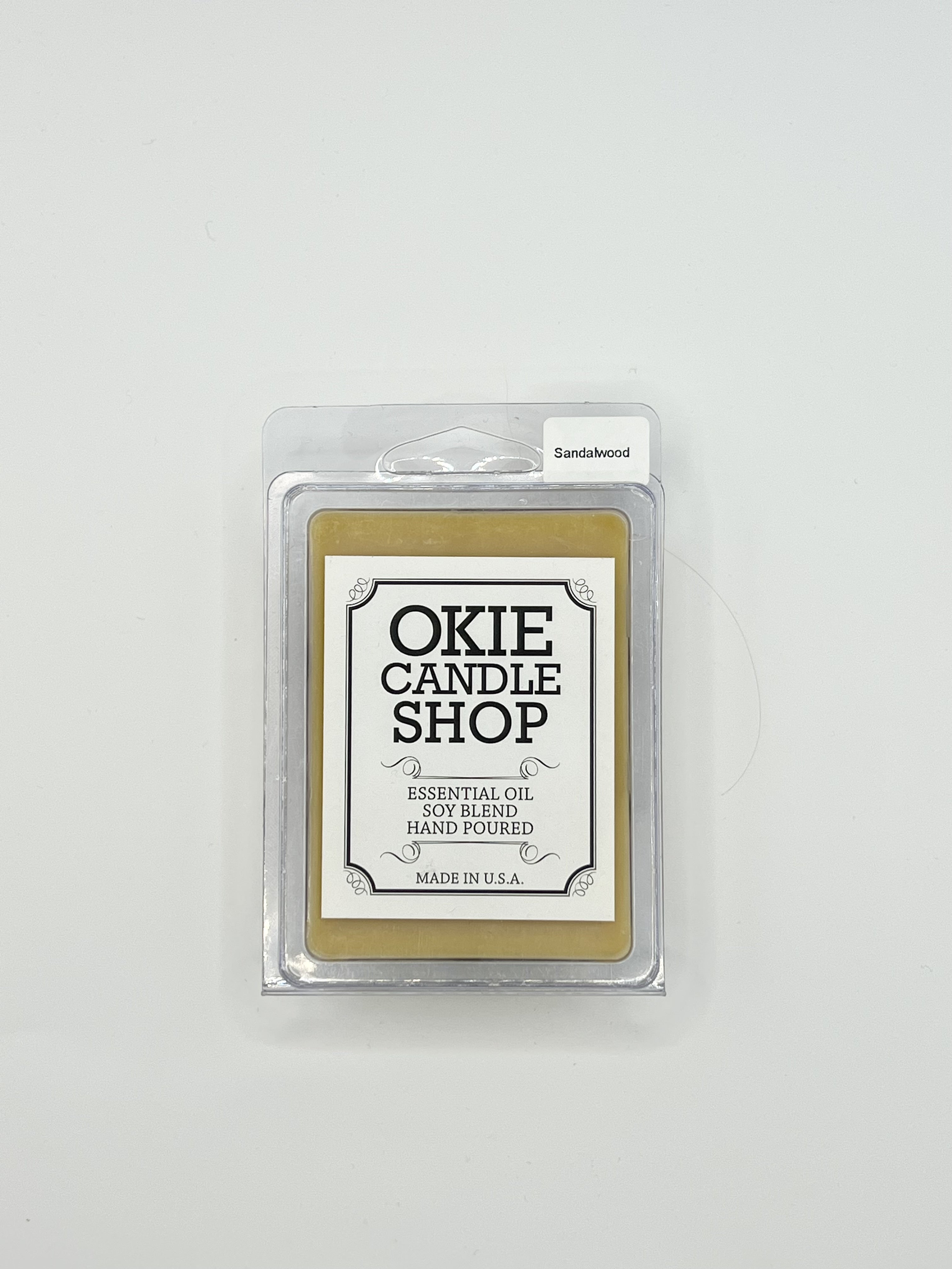 Okie Candle Leather and Pine - Wax Melts - The Burlap Buffalo