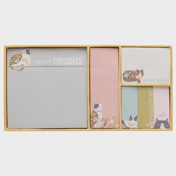 "Kitty Cat" Boxed Sticky Note Set