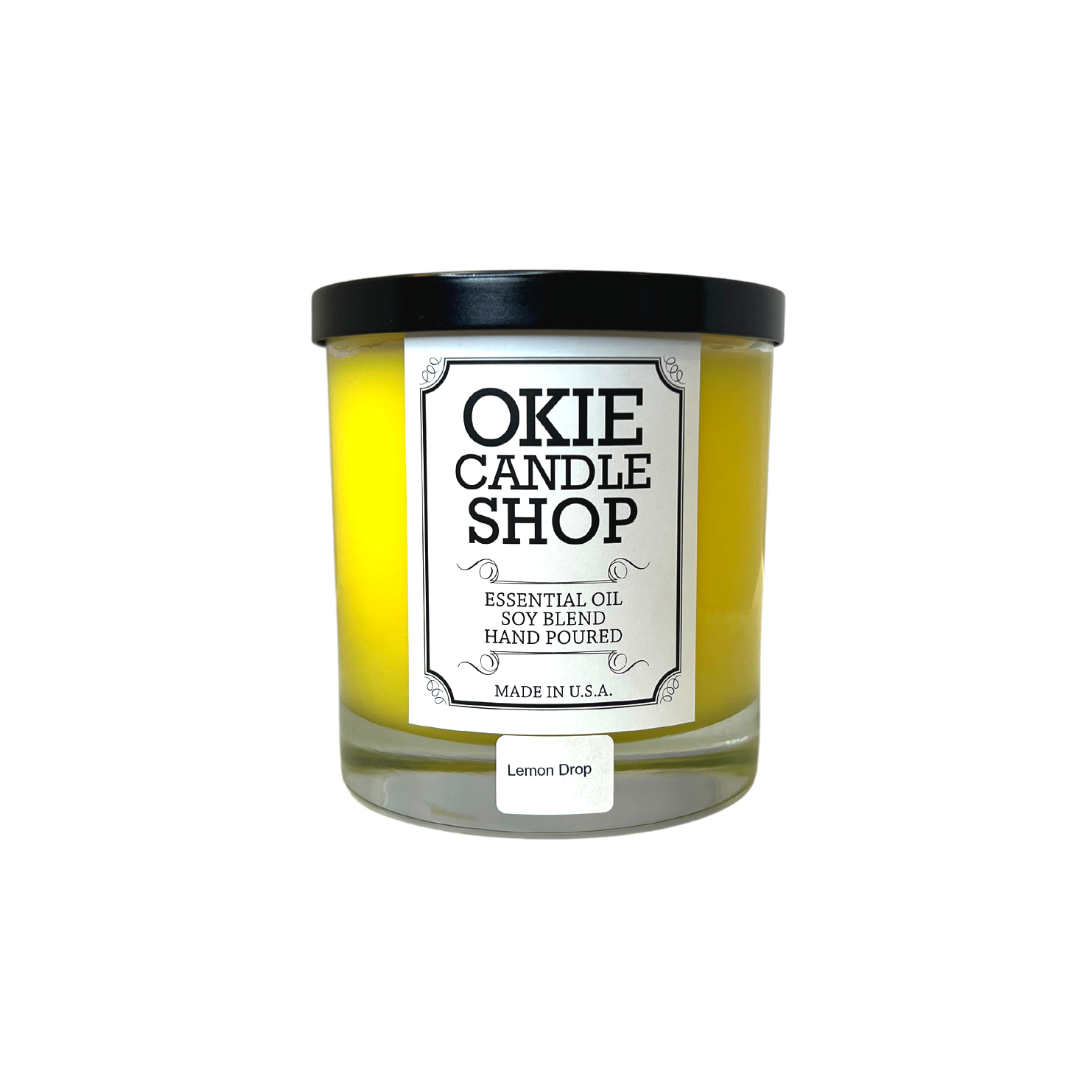 Okie Candle Lemon Drop -Small Tumbler Candle