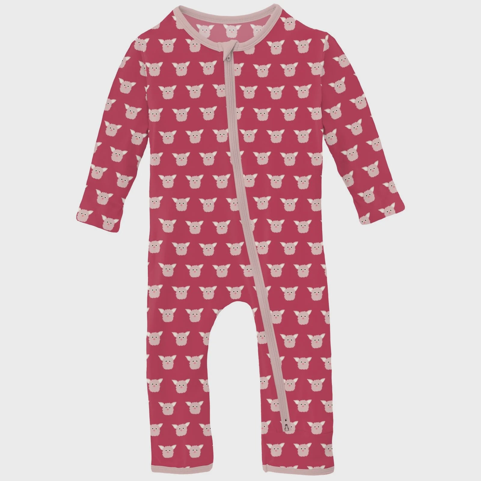 Cherry Pie Furry Friend's Coverall with 2 Way Zipper